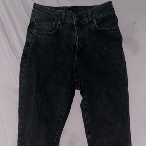Ragged Priest Black Jeans, High Waisted Size 28